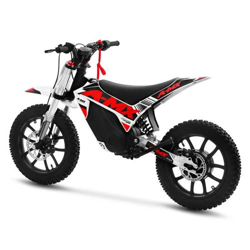 Amped A‑MX 12" Electric Dirt Bike - White