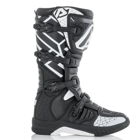 Acerbis X-Team Black White Motocross Boots