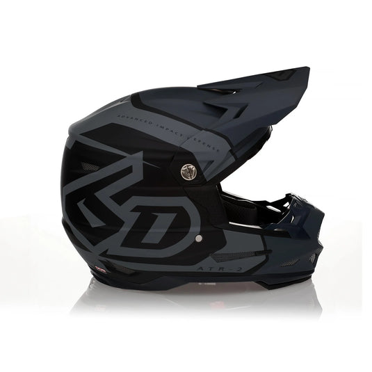 2024 6D ATR-2 Torque Charcoal Matte Black Motocross Helmet