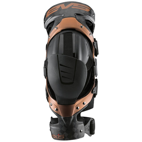 EVS Axis Pro Black Copper Knee Braces - Pair