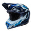 Bell Moto-10 Spherical Mips Ferrandis Matte Gloss Dark Blue Light Blue Motocross Helmet