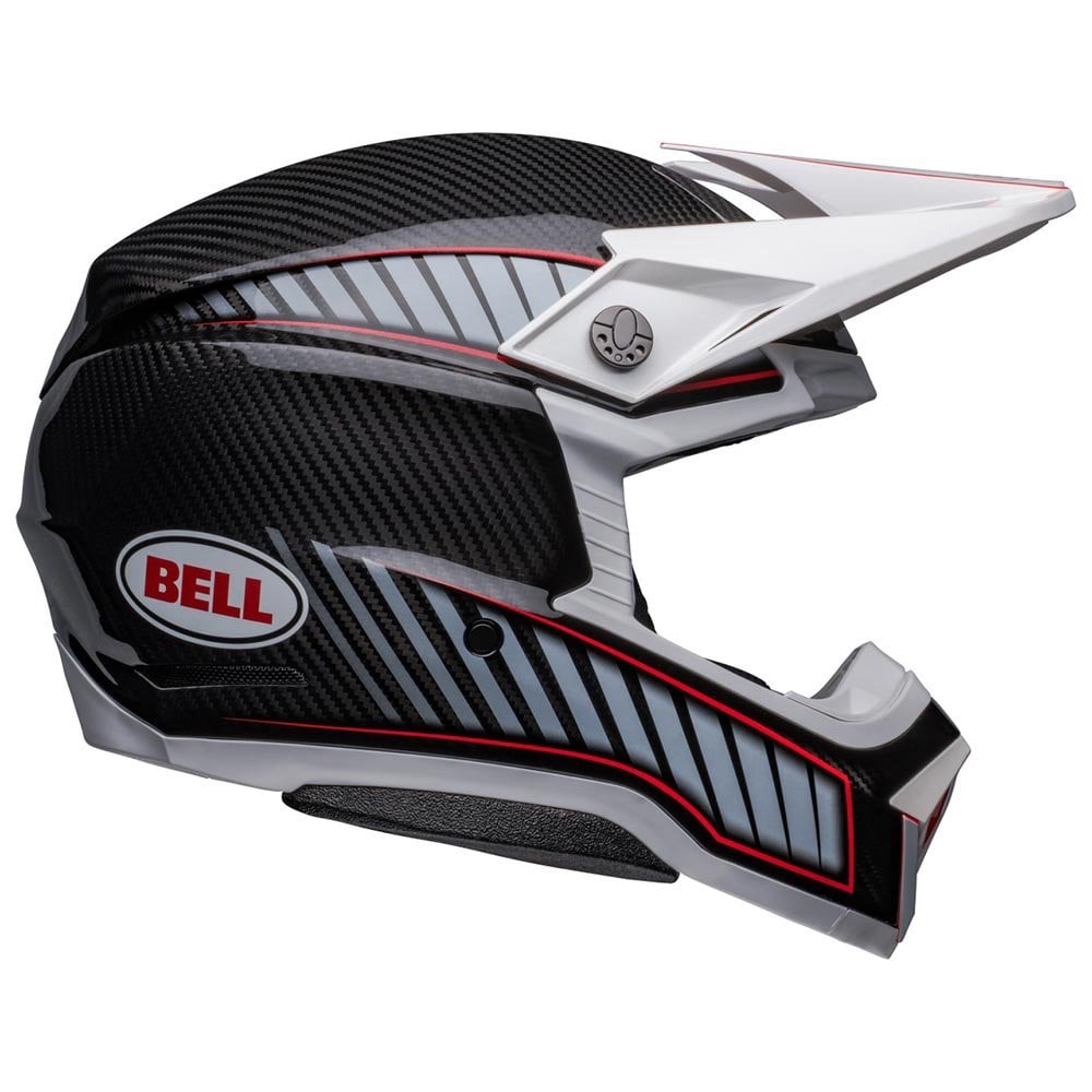 Bell Moto-10 Spherical Mips Rhythm Black White Motocross Helmet