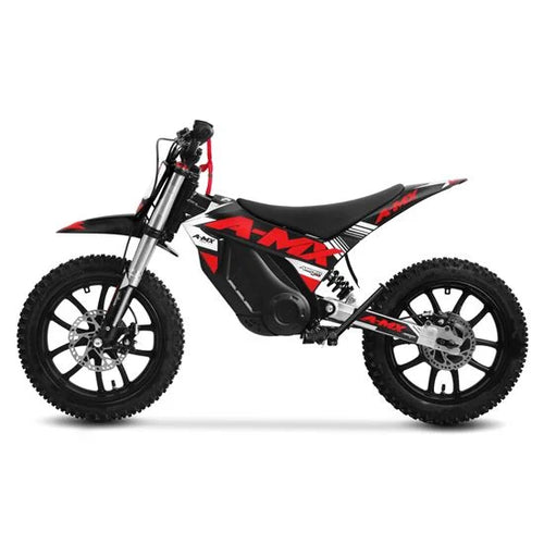 Amped A‑MX 12" Electric Dirt Bike - Black