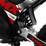 Amped A‑MX 12" Electric Dirt Bike - Black