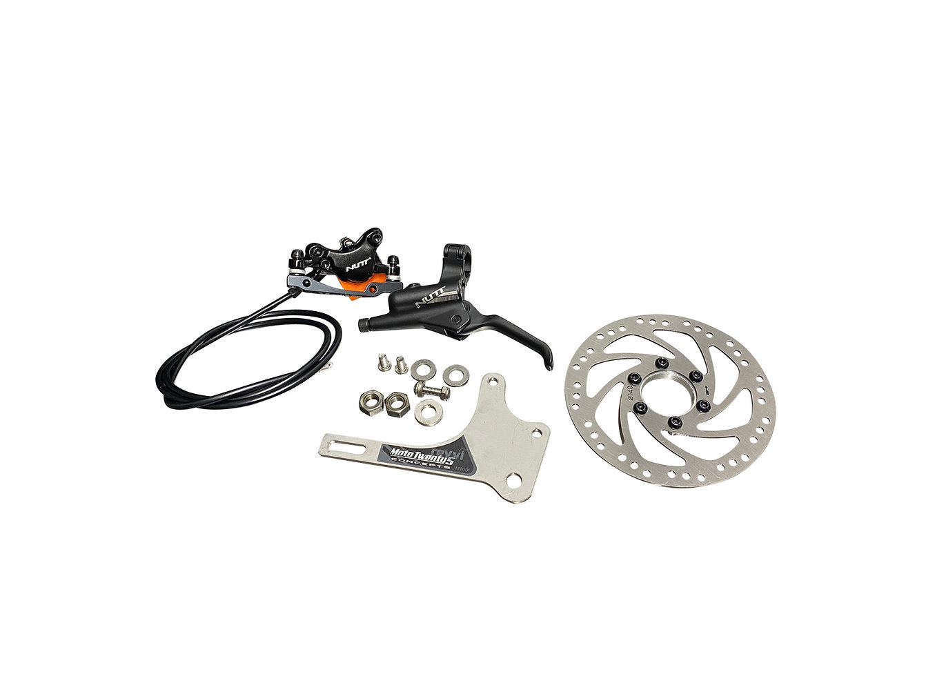 Revvi Nutt Hydraulic Brake Disc Upgrade Kit - To fit Revvi 12" + 16" Bikes