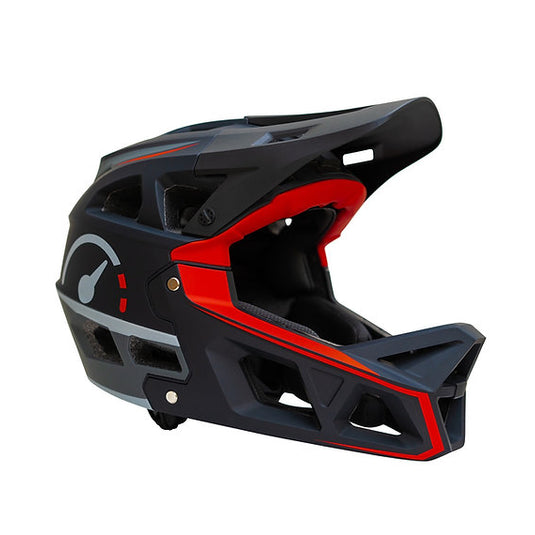 Revvi MTB Full Face Kids Helmet - Black