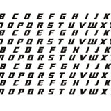Revvi Number & Name Board Kit (12", 16" & 16" Plus)