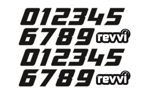 Revvi Number & Name Board Kit (12", 16" & 16" Plus)