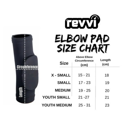 Revvi Kids GO-SHOCK™ Elbow Pads – Pair
