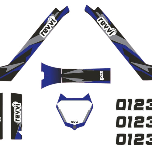 Revvi 20" MX Replica Graphics Kit – Blue