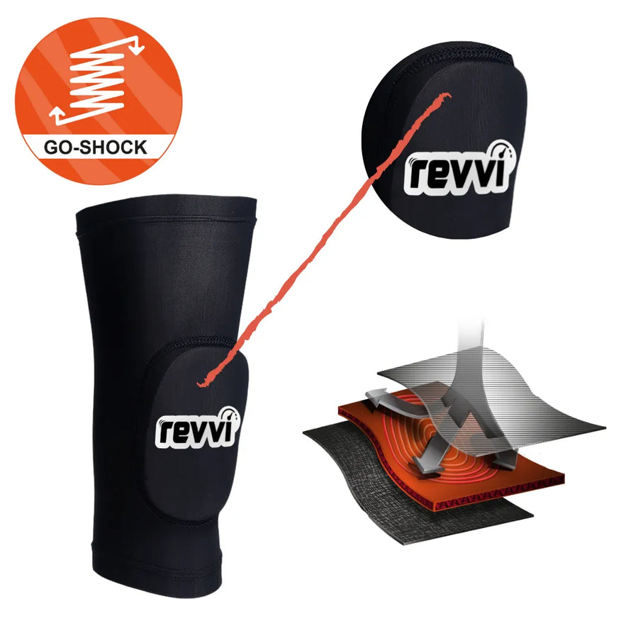 Revvi Kids GO-SHOCK™ Knee Pads – Pair