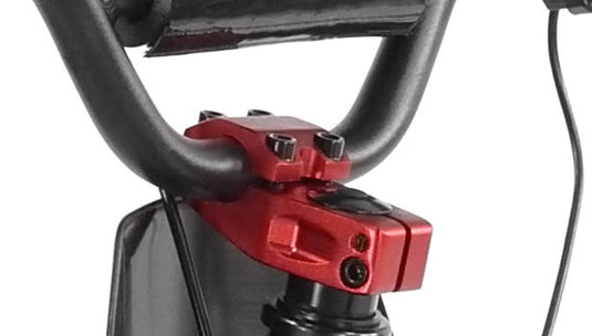 Revvi Anodised Handlebar Clamp To Fit 12", 16" & 16" Plus Models - Red