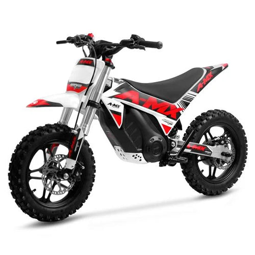 Amped A‑MX 10" Electric Dirt Bike - White