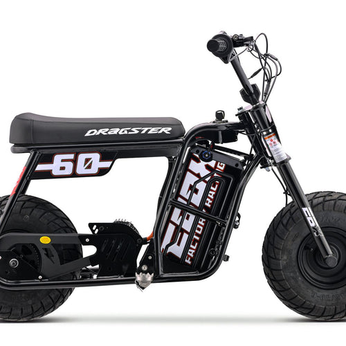 EBOX Dragster 60 3.3kw Electric Mini Bike - 2026 Black SM (PREORDER)