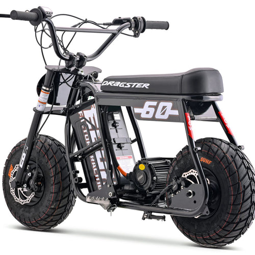 EBOX Dragster 60 3.3kw Electric Mini Bike - 2026 Black SM (PREORDER)