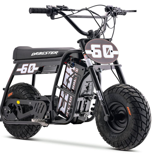 EBOX Dragster 60 3.3kw Electric Mini Bike - 2026 Black SM (PREORDER)