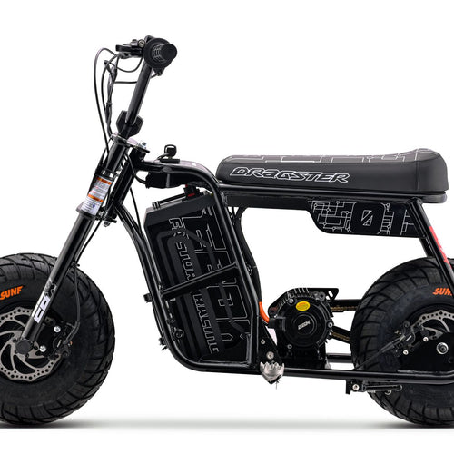 EBOX Dragster 60R 4.5kw Electric Mini Bike - 2026 Black SM (PREORDER)