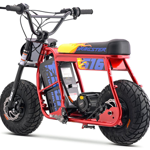 EBOX Dragster 60R 4.5kw Electric Mini Bike - 2026 Red SM (PREORDER)