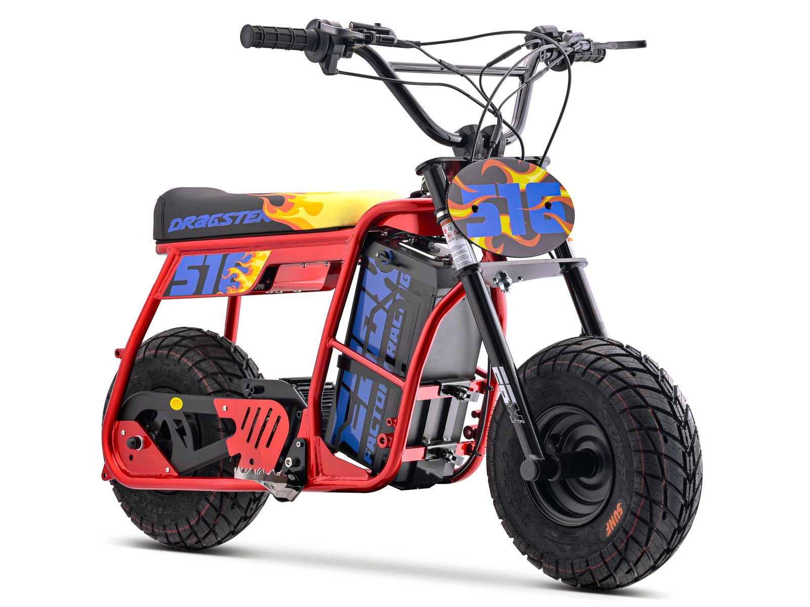 EBOX Dragster 60R 4.5kw Electric Mini Bike - 2026 Red SM (PREORDER)