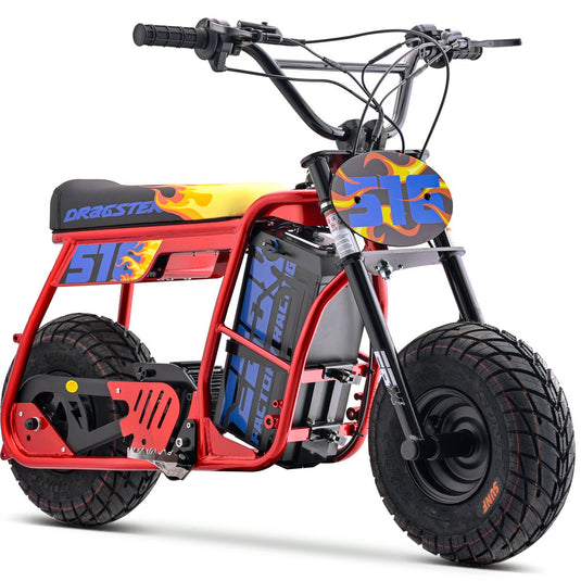 EBOX Dragster 60R 4.5kw Electric Mini Bike - 2026 Red SM (PREORDER)
