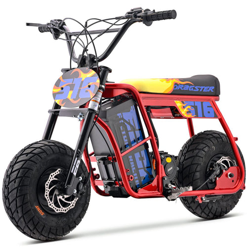 EBOX Dragster 60R 4.5kw Electric Mini Bike - 2026 Red SM (PREORDER)
