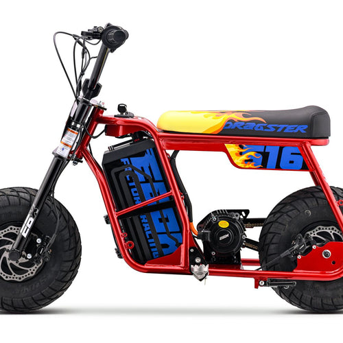 EBOX Dragster 60R 4.5kw Electric Mini Bike - 2026 Red SM (PREORDER)