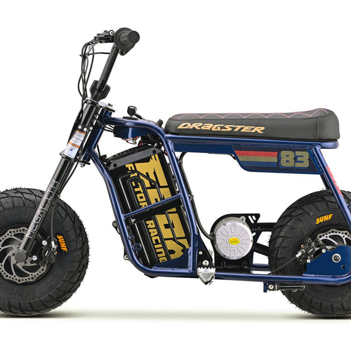 EBOX Dragster 2.0kw Electric Mini Bike - 2025 Navy SM