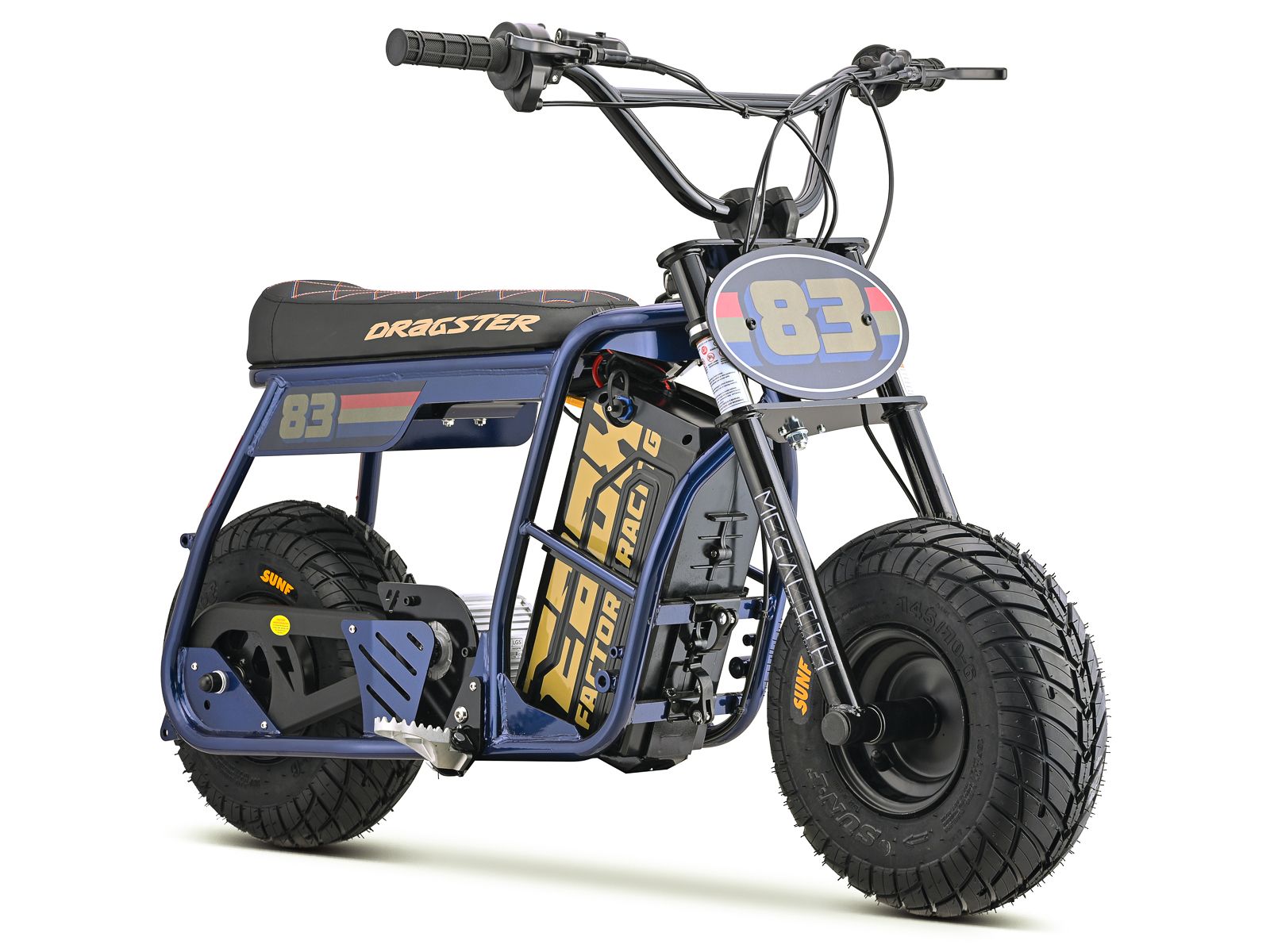 EBOX Dragster 2.0kw Electric Mini Bike - 2025 Navy SM