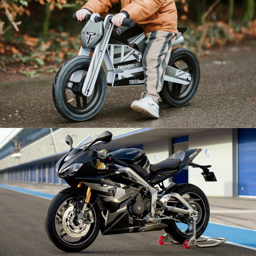 Kiddimoto Triumph Daytona 765 Kids Balance Bike