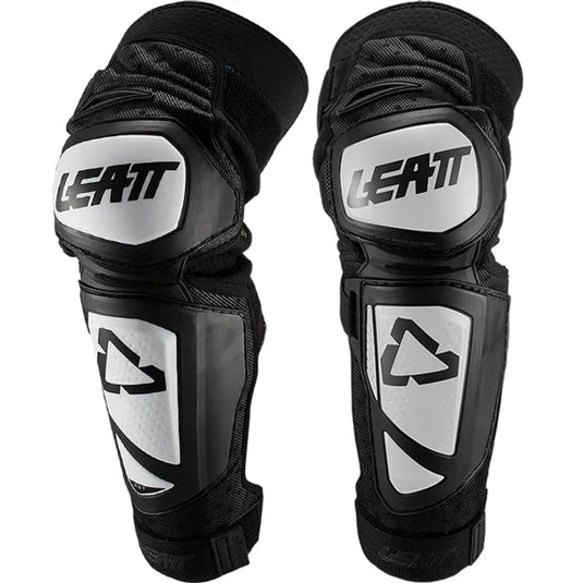 Leatt Junior Extension Knee Guards White Black