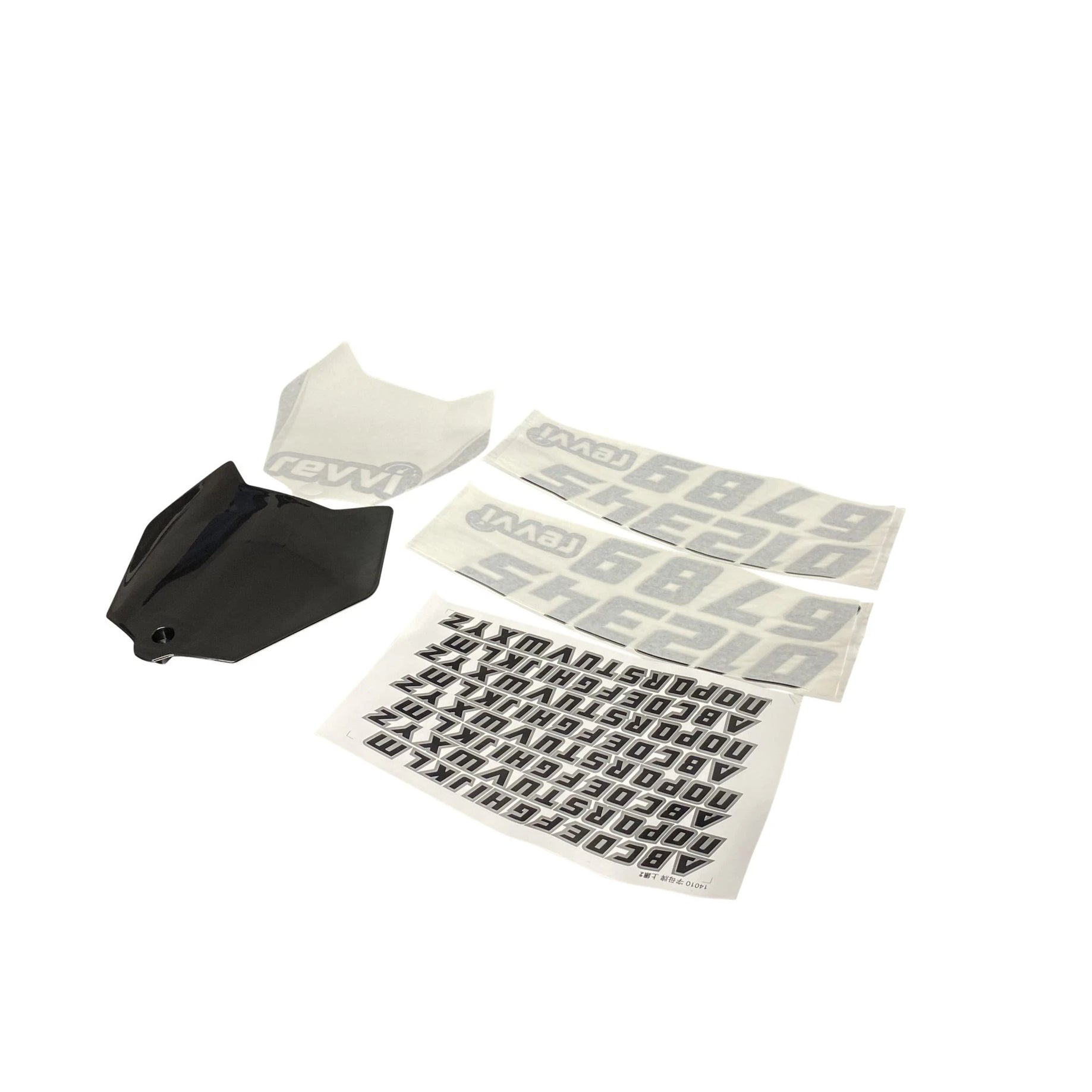 Revvi Race Number & Name Board Kit (18" & 20")