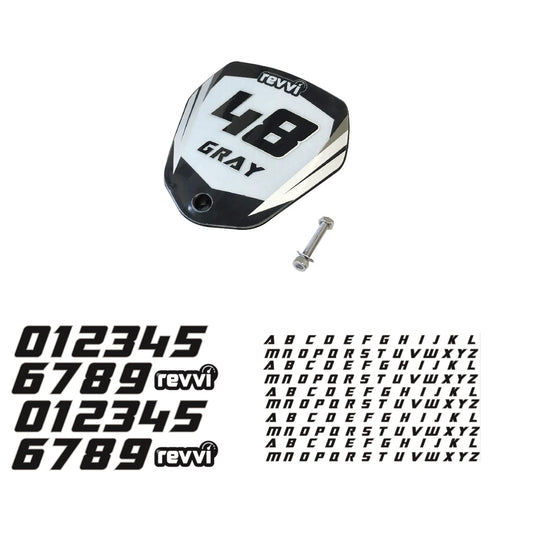 Revvi Number & Name Board Kit (12", 16" & 16" Plus)