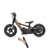 Revvi 12" Electric Bike & Spare Upgraded Battery Bundle - Orange