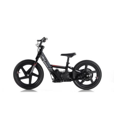 Revvi 16" Electric Bike + Riding Gear Bundle - Black