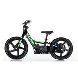 Revvi 16" Electric Bike + Riding Gear Bundle - Green