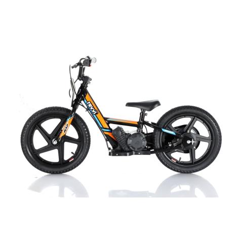 Revvi 16" Electric Bike + Riding Gear Bundle - Orange