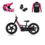 Revvi 16" Electric Bike + Riding Gear Bundle - Pink
