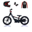 Revvi 16" Plus Electric Bike & Riding Gear Bundle - Black