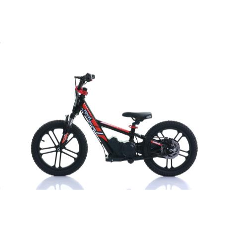 Revvi 16" Plus Electric Bike + Riding Gear Bundle - Red