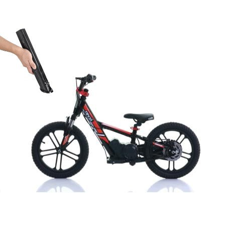 Revvi 16" Plus Electric Bike & Spare Upgraded Battery Bundle - Red