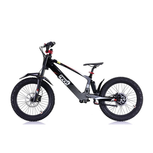 Revvi 20 Electric Bike + Riding Gear Bundle - Black