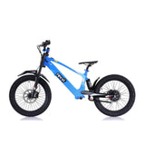 Revvi 20 Electric Bike + Riding Gear Bundle - Blue