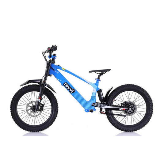 Revvi 20 Electric Bike + Riding Gear Bundle - Blue