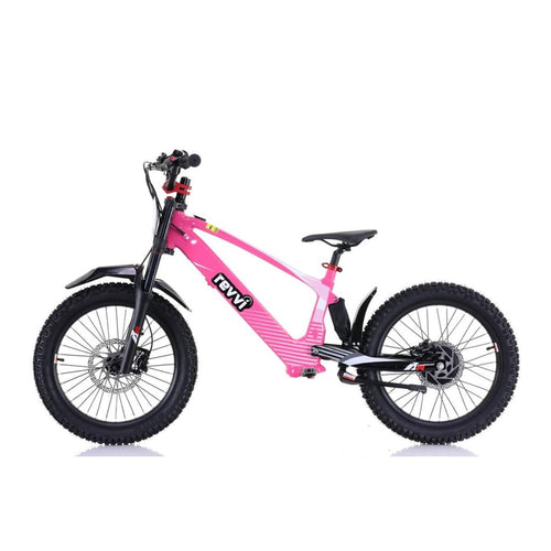 Revvi 20 Electric Bike & Riding Gear Bundle - Pink