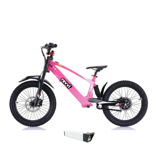 Revvi 20 Electric Bike + Spare Battery Bundle – Pink