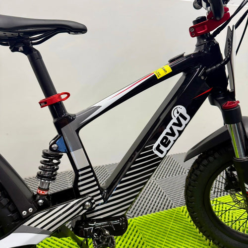 Revvi 16” XL Electric Balance Bike - Black