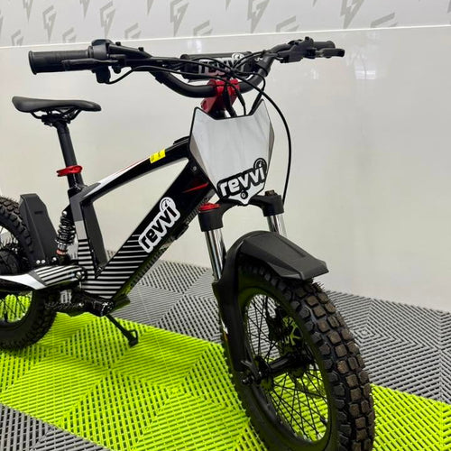 Revvi 16” XL Electric Balance Bike - Black