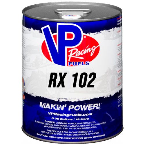 VP Racing RX102 Unleaded Race Fuel 102 RON