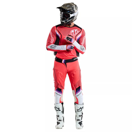 Troy Lee Designs Spring 2025 SE Ultra Optic Infra Red Kit Combo