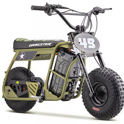 EBOX Dragster 2.0kw Electric Mini Bike - 2025 Khaki (Offroad Wheels)